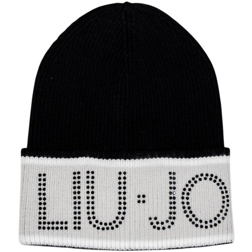 Liu Jo Kape BEANIE C/BLOCK LOGO 2F5011 M0300 Črna Slike
