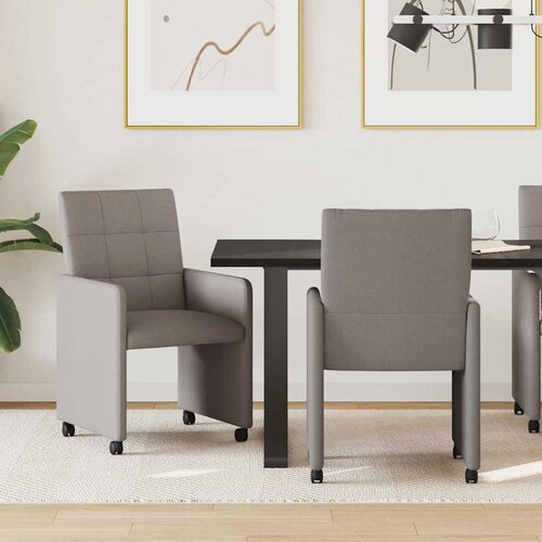  Blagovačke stolice s kotačima 2 pcs Sivo-smeđa 58 x 65 x 94 cm Cijene