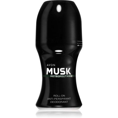 Avon Musk+ Metropolitano dezodorant antiperspirant s kroglico za moške 50 ml Cene