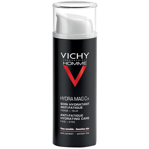 Vichy Homme Hydra-Mag C hidratantna njega protiv znakova umora za lice i područje oko očiju 50 ml