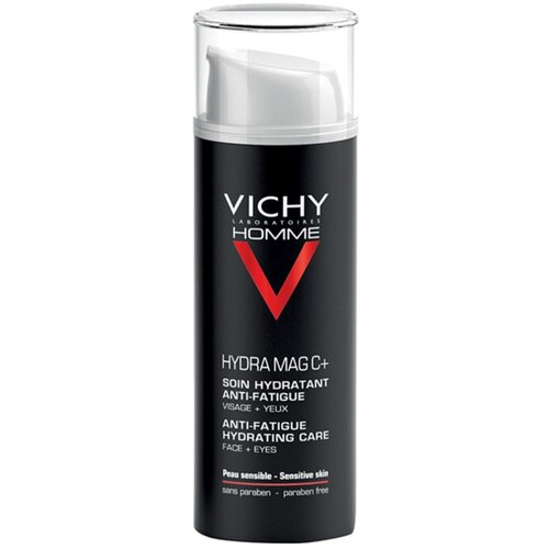 Vichy Homme Hydra Mag C+ vlažilna krema za obraz proti znakom utrujenosti 50 ml za moške Cene