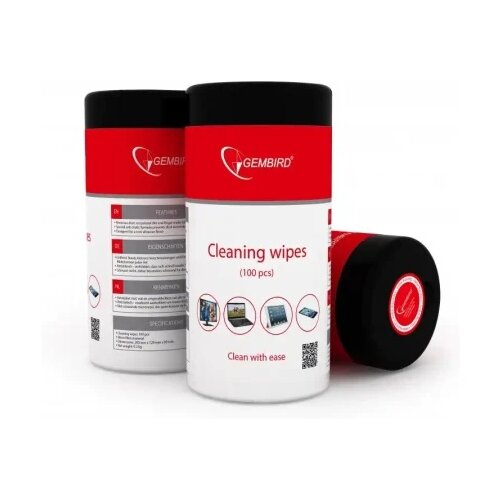 Gembird CK-WW100-01 equipment cleansing kit LCD /TFT /Plasma Equipment cleansing dry cloths Cijene