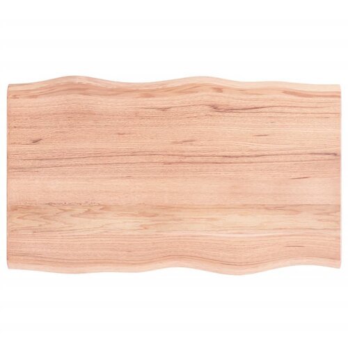vidaXL Mizna plošča sv. rjava 100x60x2 cm obdelana trdna hrastovina Cene