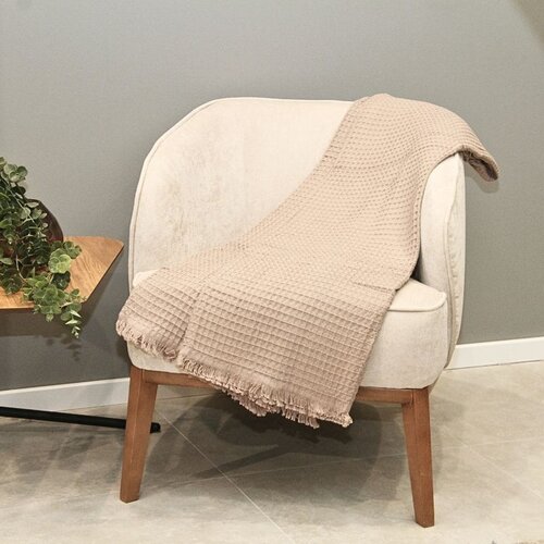 Dekordom prekrivač soft vafel 160x220 - beige Cene