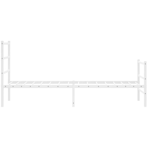  okvir kreveta s uzglavljem i podnožjem bijeli 80x200 cm Slike