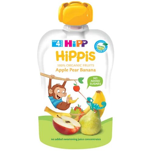 Hipp pouch jabuka, kruška, banana 100g Cijene