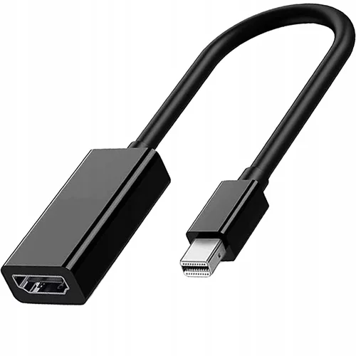 Adapter mini DisplayPort na HDMI ženski 23cm