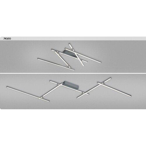 Rabalux plafonjera negan led 40W srebrna (71020) Slike
