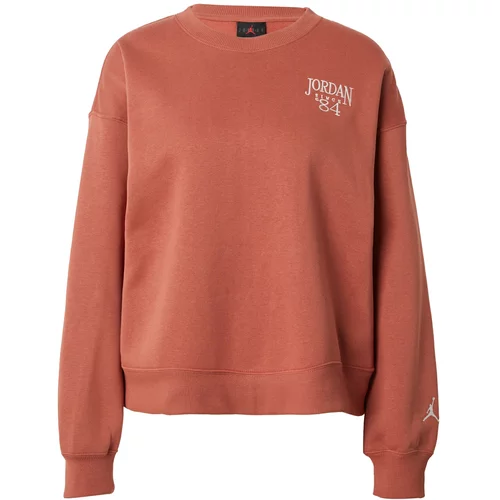 Jordan Sweater majica lubenica roza / bijela