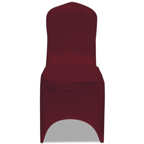 Maison Chic Prevleka za zunanjo pohi&amp;scaron;tvo - Raztegljive prevleke za stole 100 kosov bordo barve, (21795654) Slike