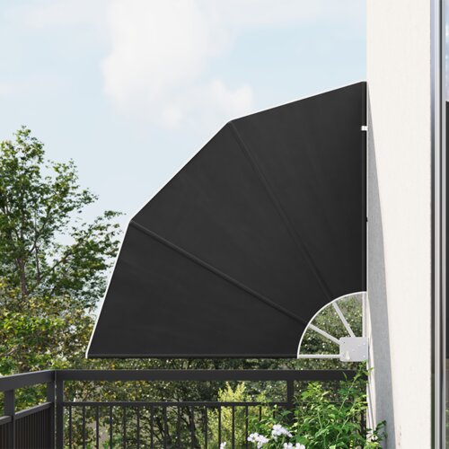 vidaXL Zaslon za privatnost na balkonu Antracit 115 x 115 cm tkanina Cijene