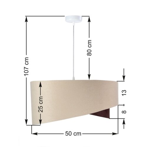  Luster na sajli GALAXY 1xE27/60W/230V Slike