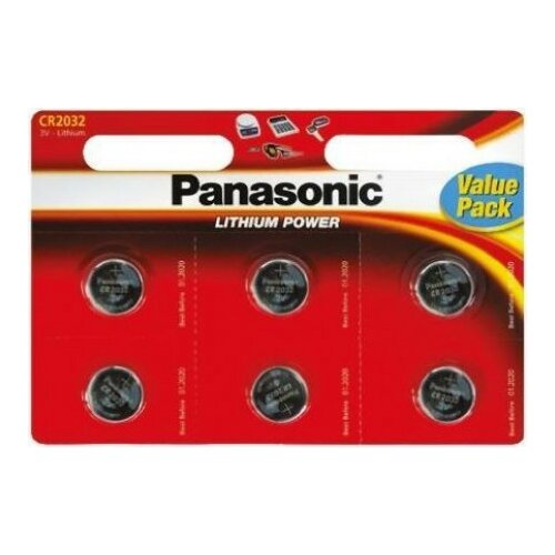 Panasonic CR-2032 L/6BP baterija Slike