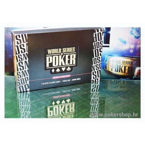 Copag set "WSOP" poker karte 100% plastika Cene