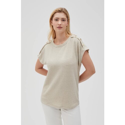 Marisse Women's T-Shirt L-Ts-4634 L.Beige Cene