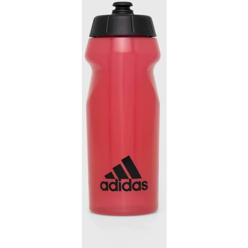 Adidas Bidon 500 ml rdeča barva
