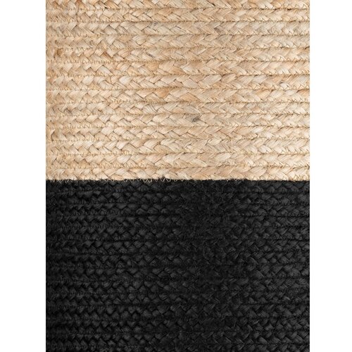 Hanse Home Tabure v črni in naravni barvi Juta Gold Black &amp;ndash; Slike