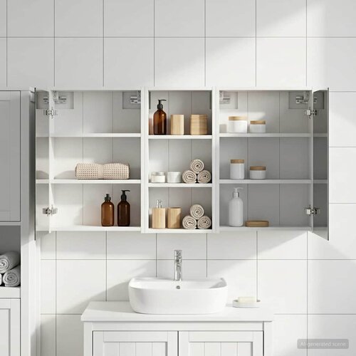  Set ormarića za kupaonicu 3 kom. 116 x 16 x 62,5 cm Cijene