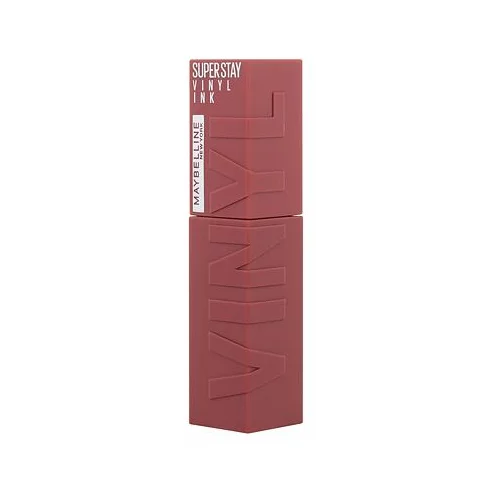 Maybelline SuperStay® vinyl ink liquid šminka za sijaj ustnic tekoče rdečilo za ustnice šminka 4,2 ml odtenek 10 lippy za ženske