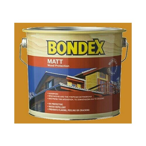 BONDEX Tankoslojna lazura za les Matt (barva: macesen, 750 ml) Slike