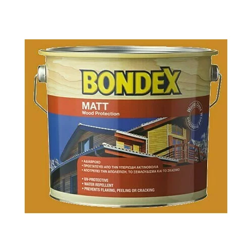 BONDEX Tankoslojna lazura za les Matt (barva: macesen, 750 ml)