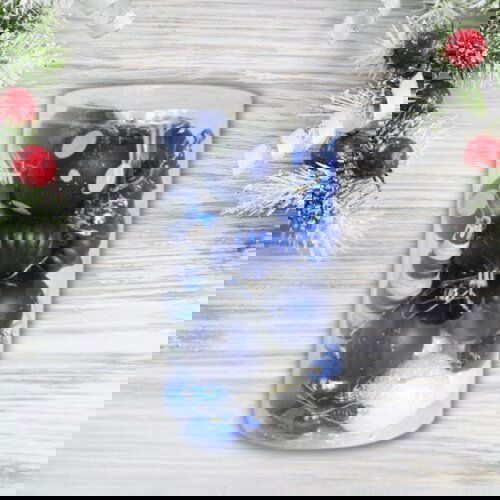 Olimp Sport Novogodišnji ukrasi plavi - 6 cm pakovanje 25 komada Cene