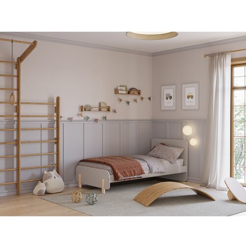 Marckeric Krem dječji krevet od masivnog bora 90x190 cm Nora &amp;ndash; Slike