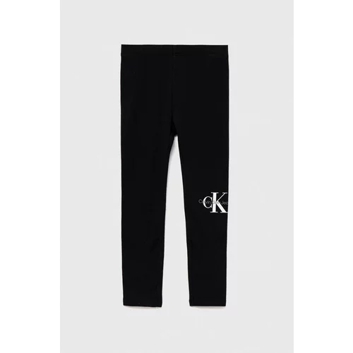 Calvin Klein Jeans Otroške pajkice črna barva