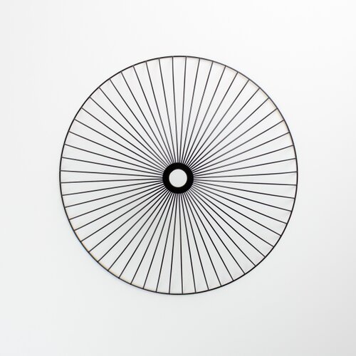  Brilagi - LED plafonski luster CERIA WIRE 1xE27/40W/230V, prečnik 60 cm, crna/hrast Slike