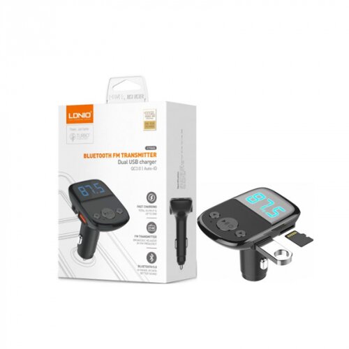 Udaljenost:5m FM Bluetooth transmiter LDNIO C706Q 3.6A 25W + Type C Cijene