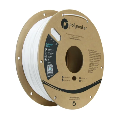 Polymaker PolyLite™ PETG 1,75 mm 1kg White