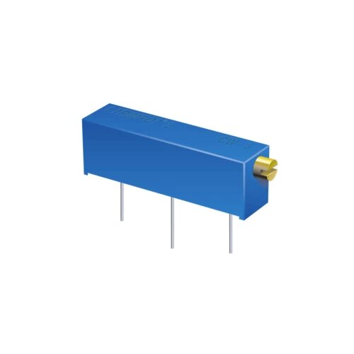 Bourns cermet trim potenciometar, 15 okretaja, 50 k&amp;omega;, 0,75 w, tht, bočni, 3006P-1 cermet trimer linearno 0.75 w 50 kΩ 5400 &amp;deg; 1 st. Slike