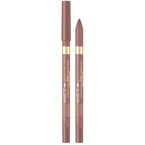 Eveline Cosmetics Vari&amp;eacute;t&amp;eacute; Gel Lipliner svinčnik za ustnice odtenek 07 Classic Red 1 kos Slike