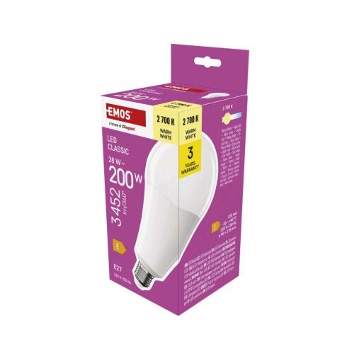  LED žarnica Classic A95 / E27 / 28 W (200 W) / 3452 lm / Toplo bel Cene