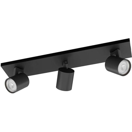 Philips Reflektorska lampa RUNNER 3xGU10/20W/230V crna Slike