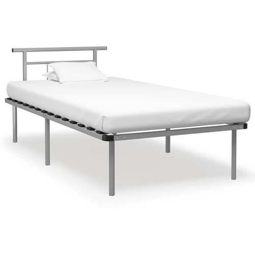  Okvir za krevet sivi metalni 100 x 200 cm Cene