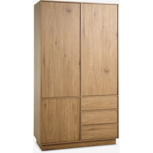  Ormar 120x214 3 vrata 3 fioke topao hrast boja Slike