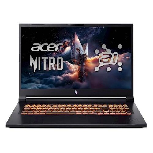 Acer Laptop Nitro ANV17-61-R6YY, 17.3", FHD, IPS, 32GB RAM, 1TB SSD, Ryzen 9 365, RTX 5070, Crni Cijene