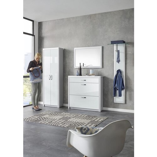 Dieter Knoll OMARA ZA ČEVLJE bela, barve aluminija Slike