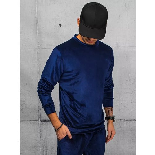 DStreet Bluza męska granatowa Slike