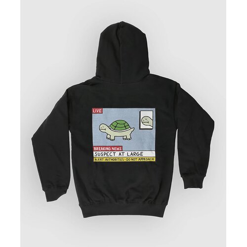A-Lab Breaking News Kids Pulover s kapuco black Slike