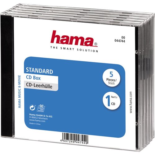 Hama 1x5 CD-Box Jewel-Case 44744 Slike