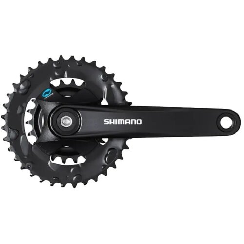  Pogon Shimano Fc-M315-B2, Za Stražni 7/8 Brzina, 170Mm, 36-22Z Bez &amp;Scaron;titnika, Uklj. Vijak, Chain Case Nije Kompatibilno, Za Chain Line 51.7Mm, Crn, Ind Slike