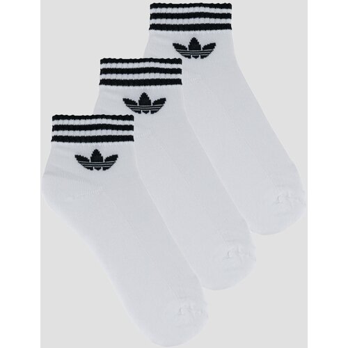 Adidas 3-Stripes Ankle Socks 3-Pack White S Cene