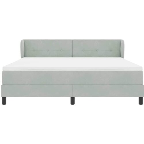  Krevet s opruga kutije Svjetlosiva 180 x 200 cm Bar&amp;scaron;un Slike