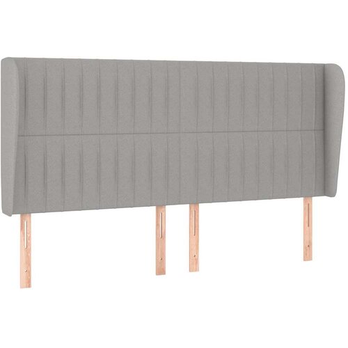  Krevet s oprugama i madracem svjetlosivi 180x200 cm od tkanine Slike