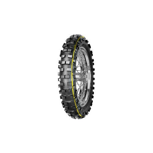 Mitas EF-05 ( 120/80-19 TT 63R zadnji kotač, Mischung Super, gelb ) guma za motor Slike