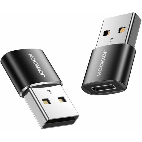 Joyroom USB-A/USB-C adapter Črn 2X Slike
