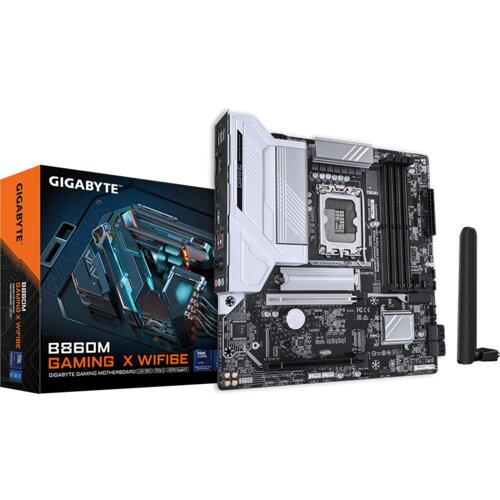 Gigabyte MB B860M Gaming X LGA1851;4xDDR5; 2xM.2; 4xSATA 6xUSB; HDMI, DP; USB Type-C, mATX; Cijene