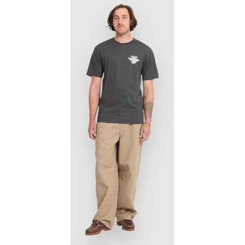 Volcom Free Wheel Hth T-shirt heather black Cene
